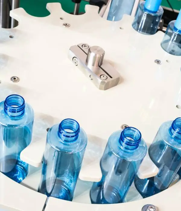 pildoras medicina industria farmaceutica estan llenando botella transportador maquina linea produccion enfoque selectivo fabrica medica TAIB